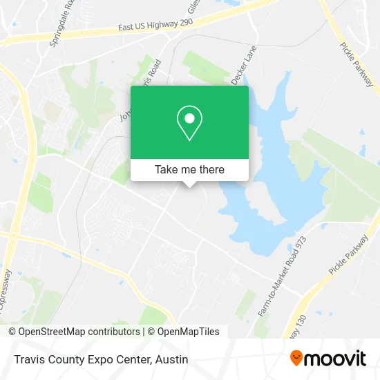 Travis County Expo Center map
