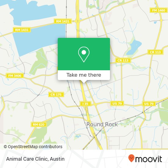 Mapa de Animal Care Clinic