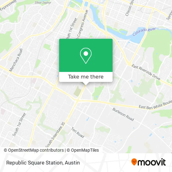 Republic Square Station map