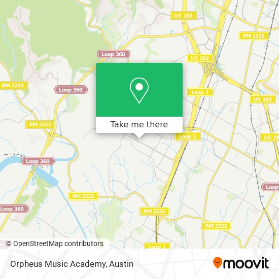 Orpheus Music Academy map
