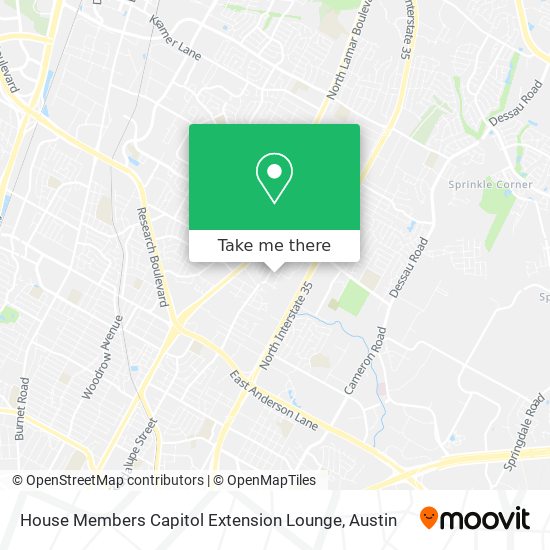Mapa de House Members Capitol Extension Lounge