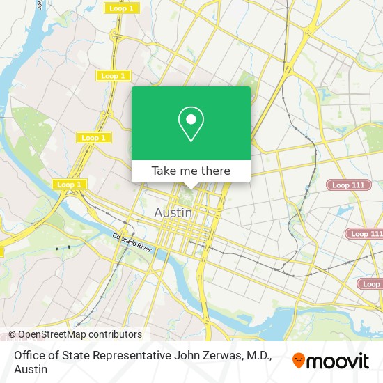 Mapa de Office of State Representative John Zerwas, M.D.