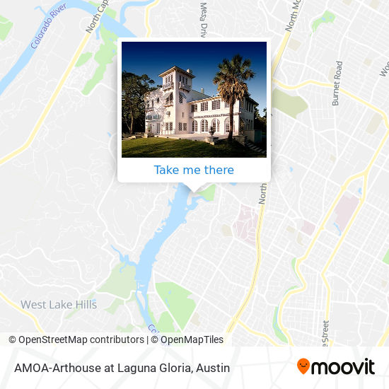 AMOA-Arthouse at Laguna Gloria map