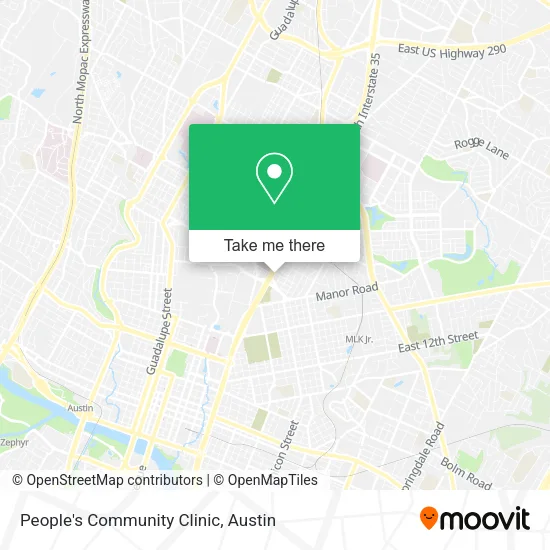 Mapa de People's Community Clinic