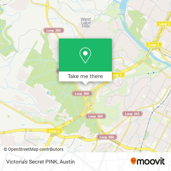 Victoria's Secret PINK map