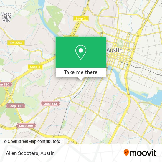 Alien Scooters map