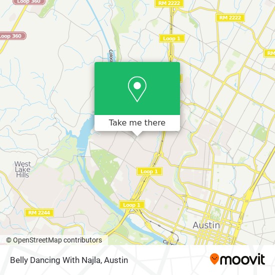Belly Dancing With Najla map