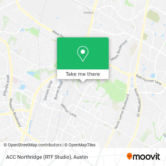 Mapa de ACC Northridge (RTF Studio)