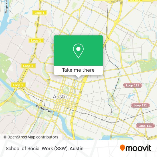 School of Social Work (SSW) map