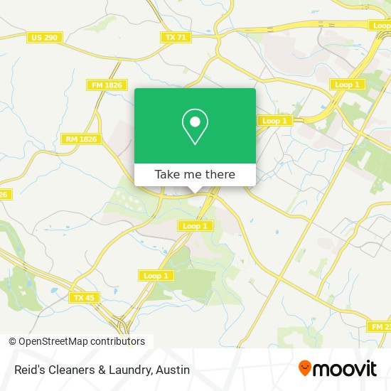 Mapa de Reid's Cleaners & Laundry