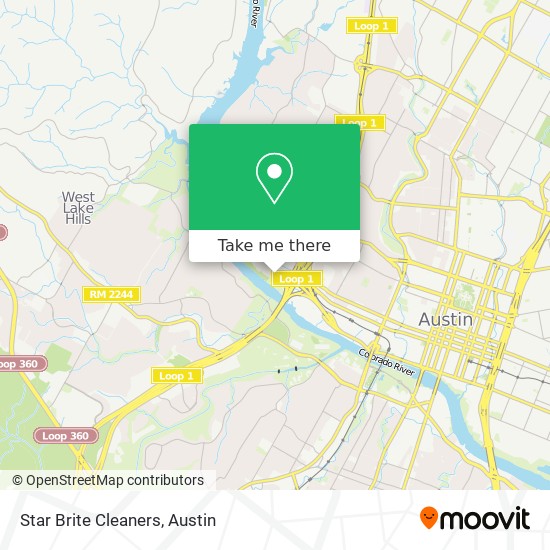 Star Brite Cleaners map