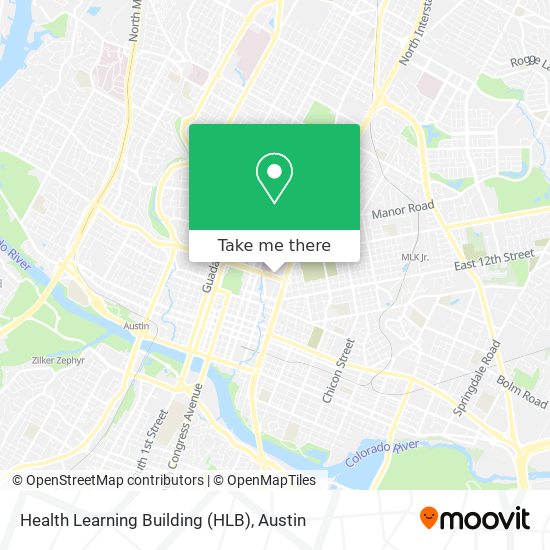 Mapa de Health Learning Building (HLB)