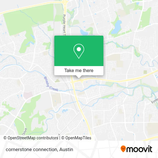 cornerstone connection map