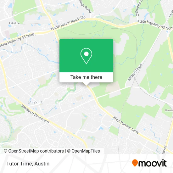 Tutor Time map