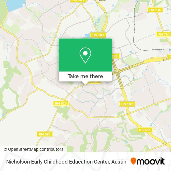 Nicholson Early Childhood Education Center map