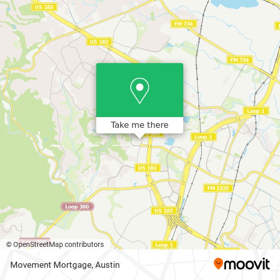 Mapa de Movement Mortgage