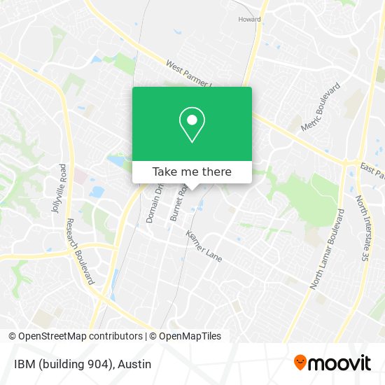 IBM (building 904) map