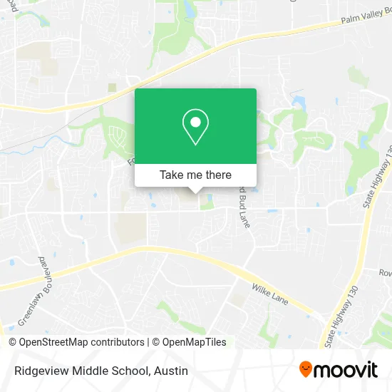 Ridgeview Middle School map