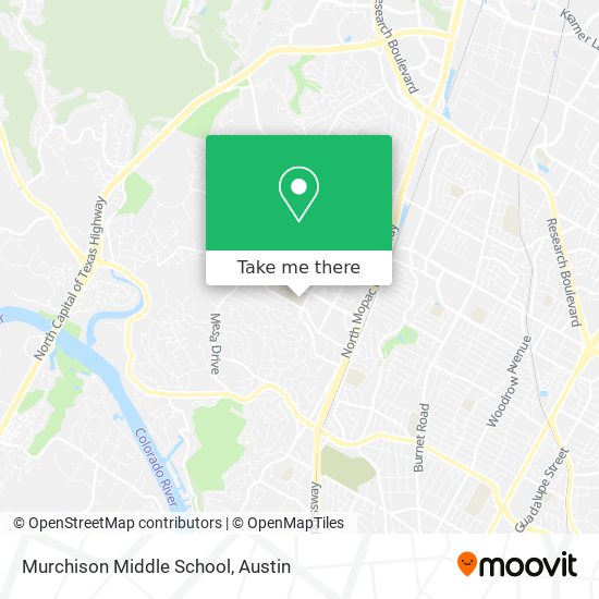 Mapa de Murchison Middle School