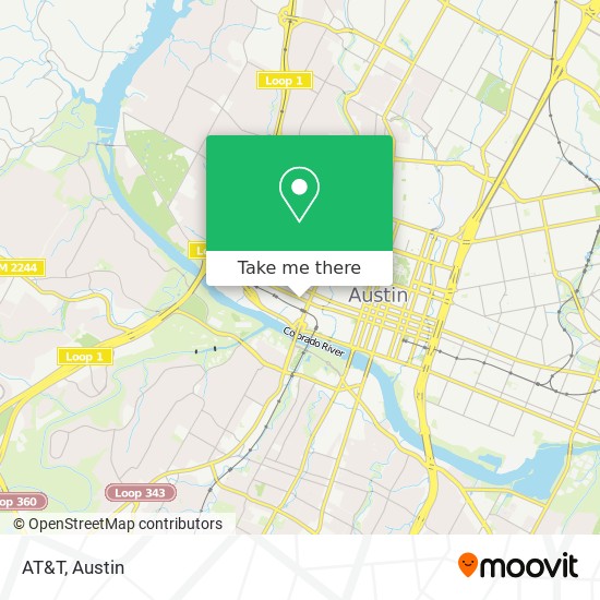 AT&T map