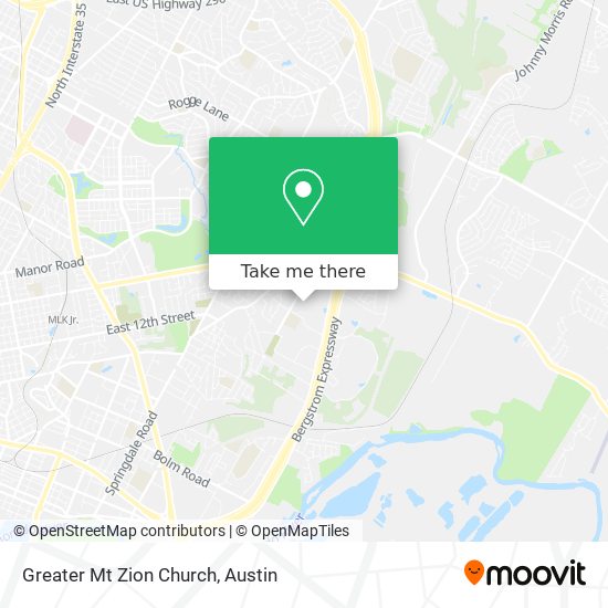 Greater Mt Zion Church map