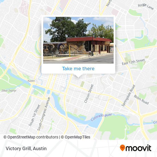Victory Grill map