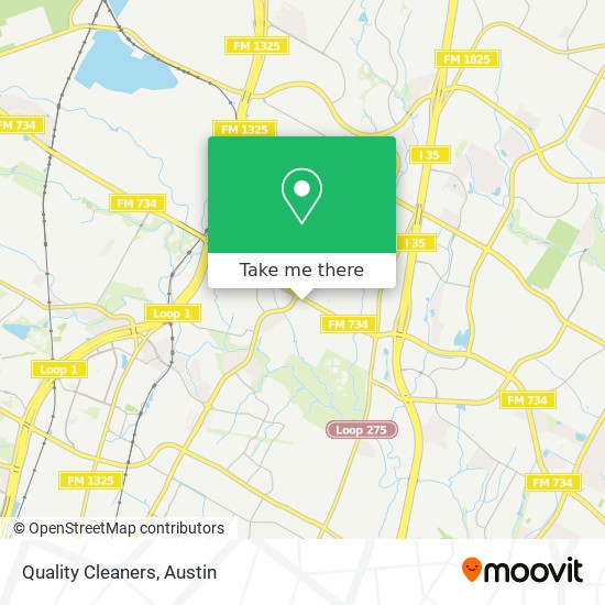 Quality Cleaners map