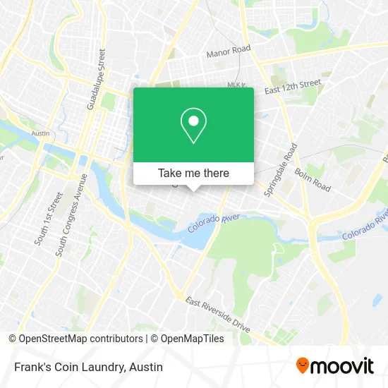 Frank's Coin Laundry map
