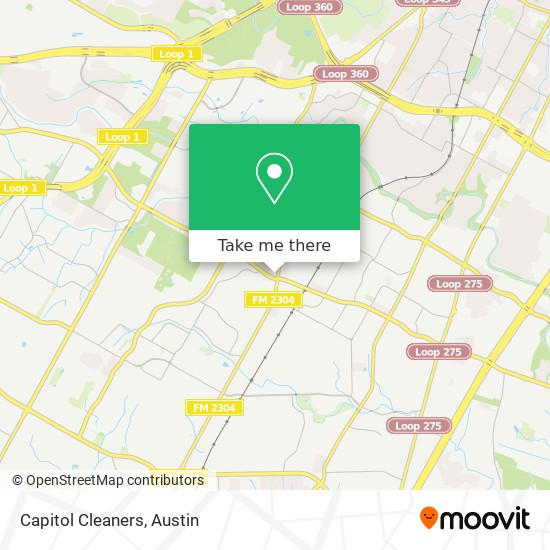 Capitol Cleaners map