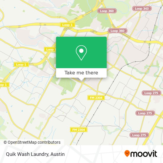 Quik Wash Laundry map