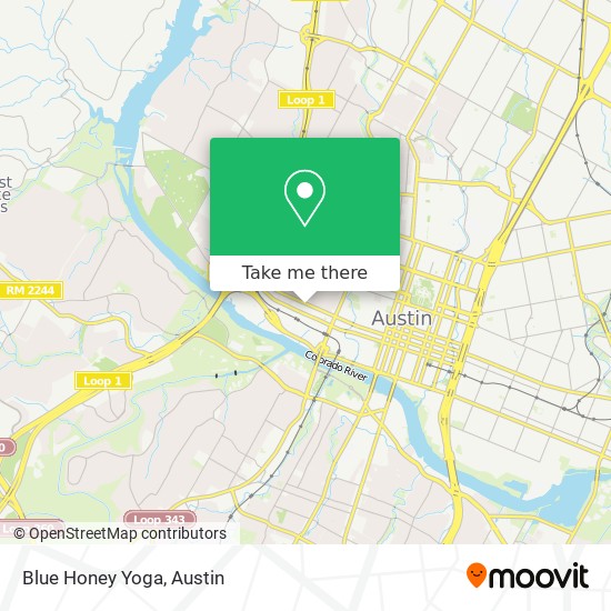 Mapa de Blue Honey Yoga