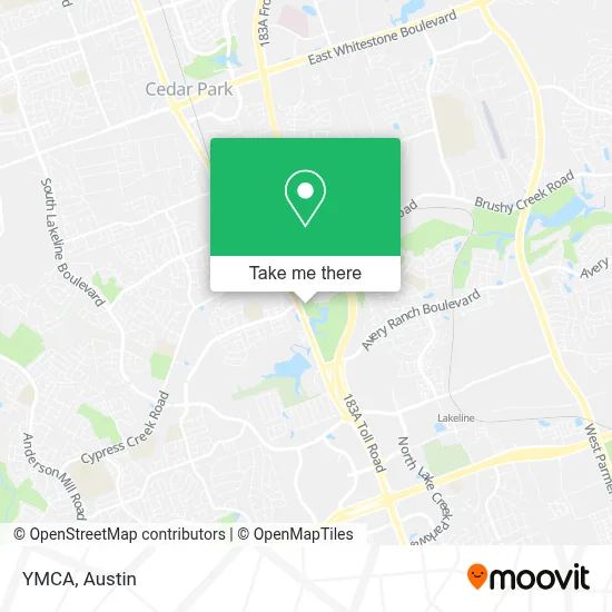 YMCA map