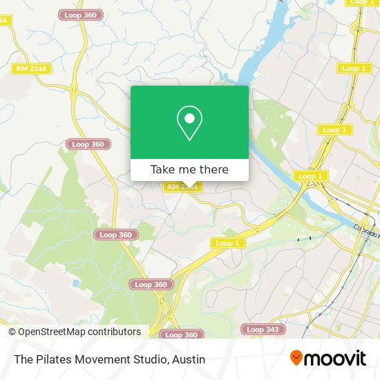 Mapa de The Pilates Movement Studio