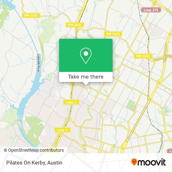 Pilates On Kerby map