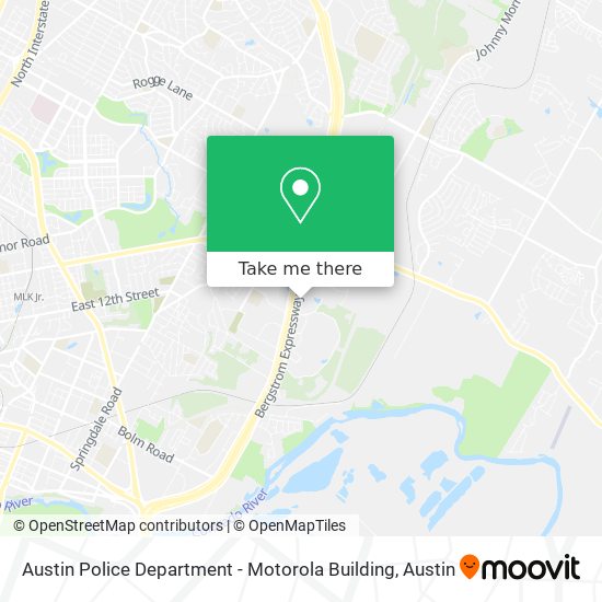 Mapa de Austin Police Department - Motorola Building