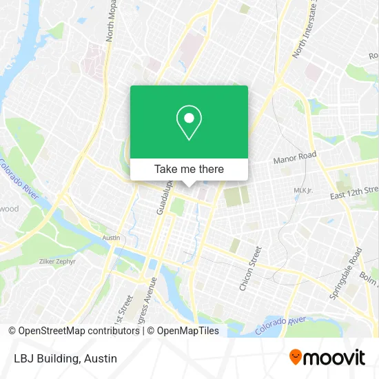 LBJ Building map