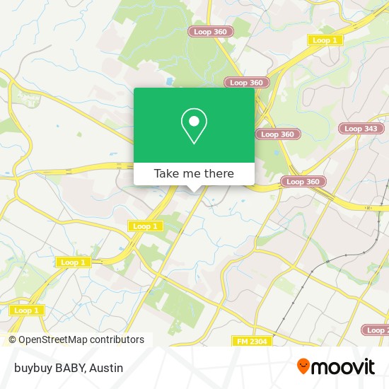 Mapa de buybuy BABY