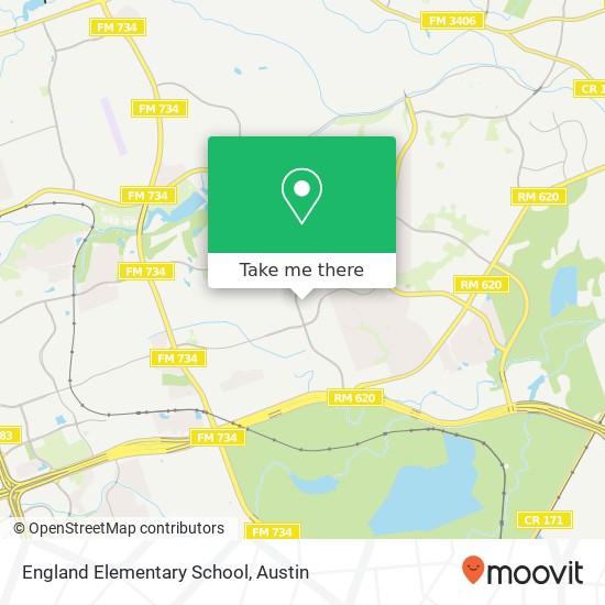 Mapa de England Elementary School