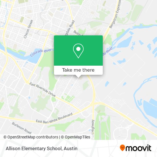 Allison Elementary School map
