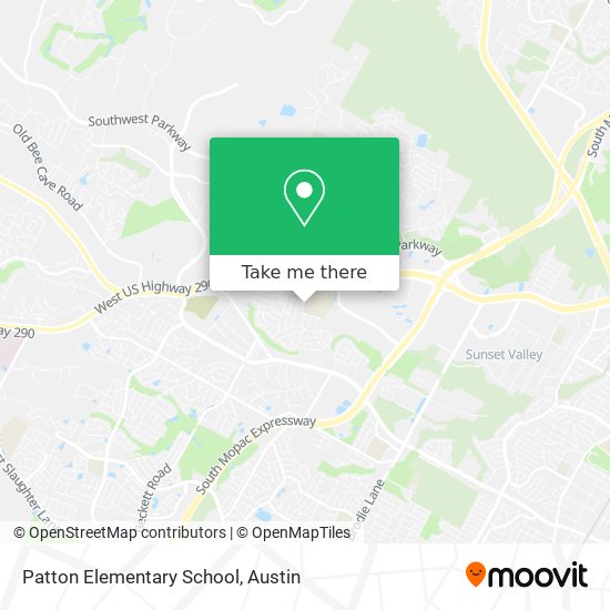 Patton Elementary School map