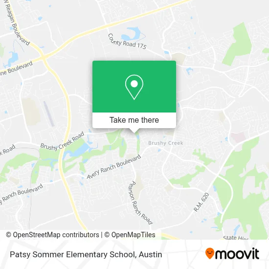 Patsy Sommer Elementary School map