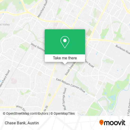 Chase Bank map