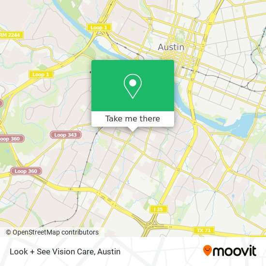 Look + See Vision Care map