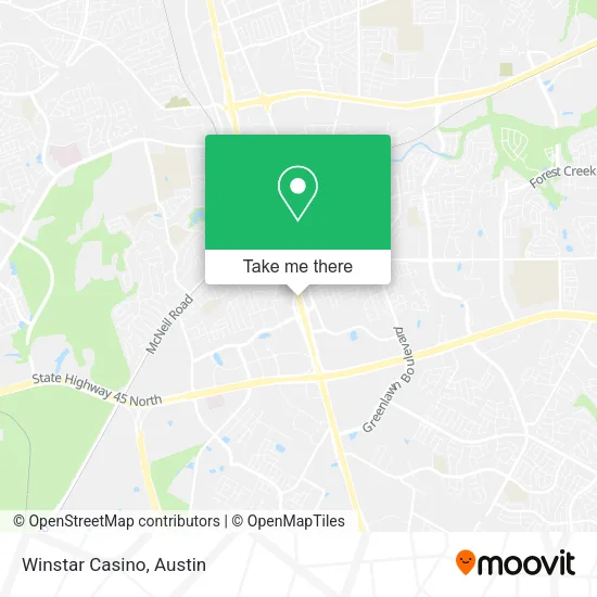 Mapa de Winstar Casino