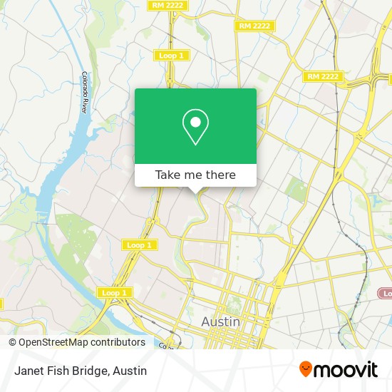 Mapa de Janet Fish Bridge