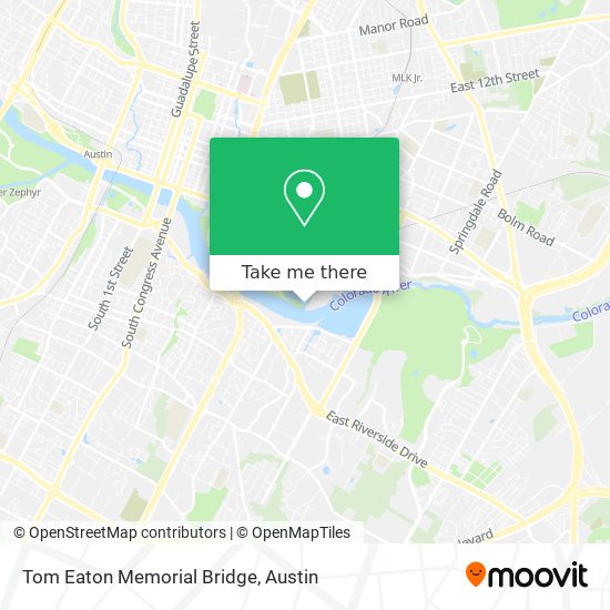 Tom Eaton Memorial Bridge map