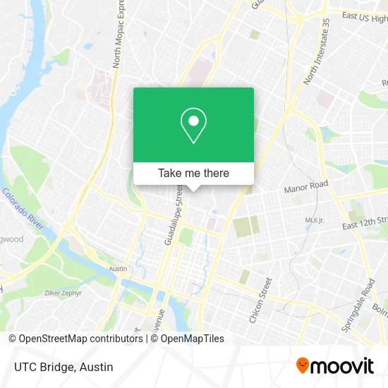 UTC Bridge map