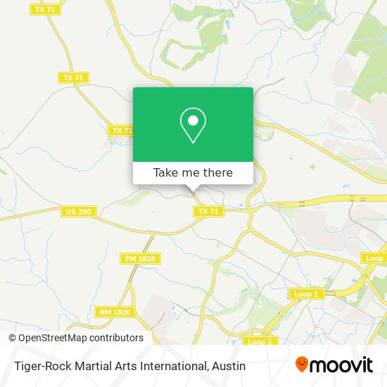 Tiger-Rock Martial Arts International map