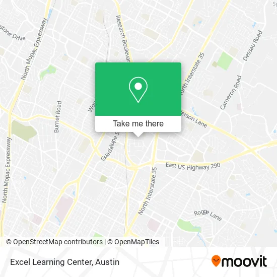 Mapa de Excel Learning Center