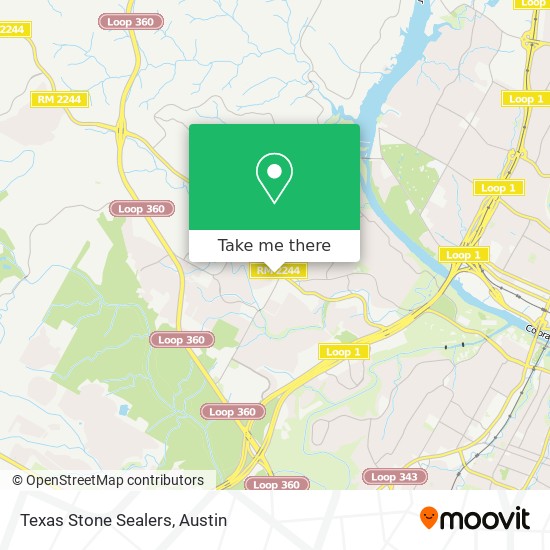 Texas Stone Sealers map